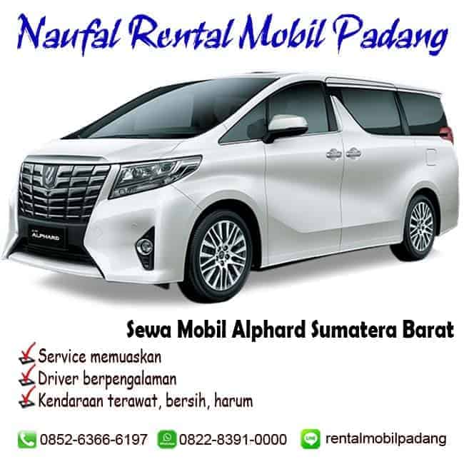 Rental Mobil Alphard Padang Harga Sewa Murah Sumatera Barat